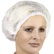 100 Pezzi - Cuffia da Lavoro Coverguard Clip Cap Monouso MO45620