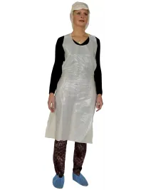 100 Pezzi - Grambiule da Lavoro Covergurad Polyethylene Apron Monouso MO56220