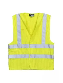 Gilet da Lavoro Coverguard Alta Visibilità Hoder 5HOD16 Antistatico Ignifugo