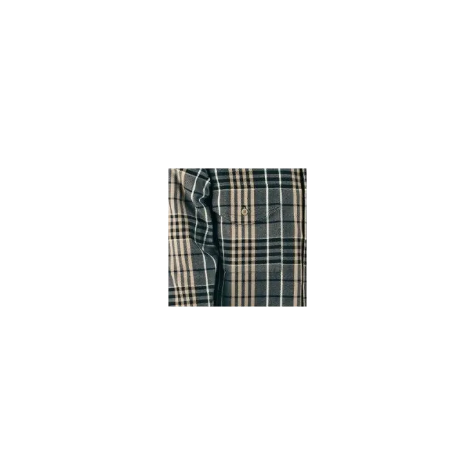 Fuori tutto - Camicia da Lavoro Cofra Casual 100% Cotone V029-0-00 Colore Corda Nero Taglia XL