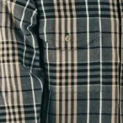 Fuori tutto - Camicia da Lavoro Cofra Casual 100% Cotone V029-0-00 Colore Corda Nero Taglia XL
