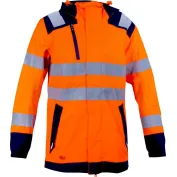 Giacca da Lavoro Alta Visibilità Multitasche Stretch Impermeabile Cofra Yatova V635-0