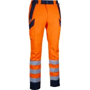 Pantaloni da Lavoro Alta Visibilità Multitasche Invernali Cofra Charring V611-0-03