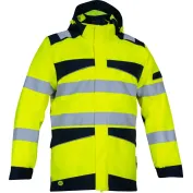 Parka da Lavoro Alta Visibilità Multitasche Impermeabile Cofra Kirkholm V639-0