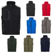 Gilet da lavoro Payper Stream Vest Pad lite AY 7653 Multitasche Strecth Softshell
