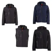 Giubbotto da Lavoro Softshell Multitasche Stretch Payper Stream 2in1 Lite Pad AY 7651