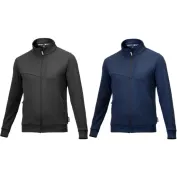 Felpa da Lavoro Full Zip Sparco Grit Plata BTJ0010B0E0