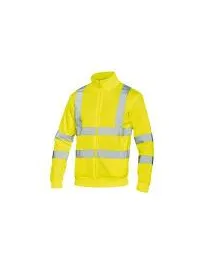 5 Pezzi - Felpa da Lavoro Siggi Step One HV 69SE0691/00-1598 Alta Visibilità