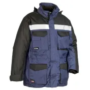 Fuori Tutto - Parka da Lavoro Multitasche Cofra Hailstorm V197-0-02 Taglia 4XL Colore Antracite Nero
