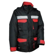 Fuori Tutto - Parka da Lavoro Multitasche Cofra Hailstorm V197-0-02 Taglia 4XL Colore Antracite Nero