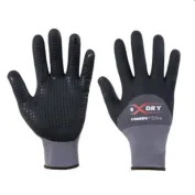 12 Pezzi - Guanti da Lavoro Rossini Nylon Spandex GGC045 Elasticizzati