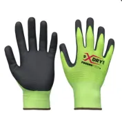 12 Pezzi - Guanti da Lavoro Rossini Nylon Spandex GGC070 Elasticizzati