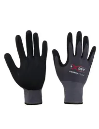 12 Pezzi - Guanti da Lavoro Rossini Nylon Spandex GGC074 Elasticizzati