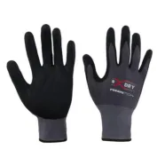 12 Pezzi - Guanti da Lavoro Rossini Nylon Spandex GGC074 Elasticizzati