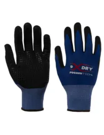 12 Pezzi - Guanti da Lavoro Rossini Nylon Spandex GGC024 Elasticizzati