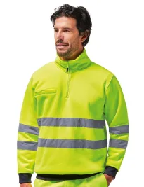 Felpa da Lavoro Logica STUARTHV/G Alta Visibilità