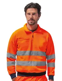 Felpa da Lavoro Logica STUARTHV/A Alta Visibilità