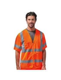Gilet da Lavoro Logica HV016 Alta Visibilità
