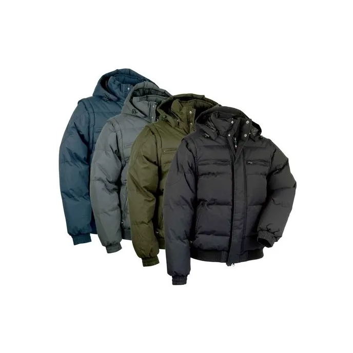 Fuori tutto - Piumino da Lavoro Multitasche Cofra Montreal V096-0-02 Taglia 62 Colore Blu Navy