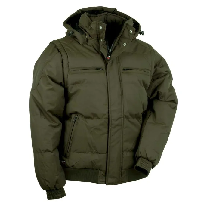 Fuori tutto - Piumino da Lavoro Multitasche Cofra Montreal V096-0-02 Taglia 62 Colore Blu Navy