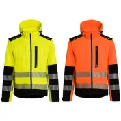 Giubbotto da Lavoro Alta Visibilità Multitasche Invernale P&P Loyal Neon GGX5B 311