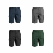 Fuori tutto - Bermuda da Lavoro Multitasche Stretch Sottozero Short Ventura E0265 Taglia 3XL Colore Blu Navy