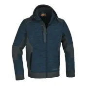 Fuori tutto - Felpa in pile con cappuccio da Lavoro Multitasche Beta 7637 Taglia XL Colore Grigio