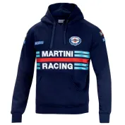 Fuori tutto - Felpa con cappuccio da lavoro Sparco Hoodie Martini Racing 01279 Taglia XL Colore Nero