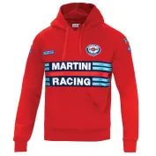 Fuori tutto - Felpa con cappuccio da lavoro Sparco Hoodie Martini Racing 01279 Taglia XL Colore Nero