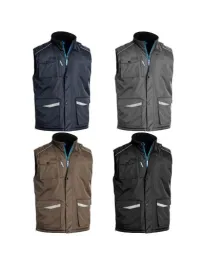 Fuori tutto - Gilet da Lavoro Multitasche Sottozero Taylor 0325 Taglia 2XL Colore Nero