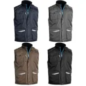 Fuori tutto - Gilet da Lavoro Multitasche Sottozero Taylor 0325 Taglia 2XL Colore Nero