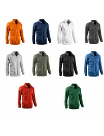 Fuori tutto - Felpa da Lavoro Mezza Zip Sottozero Smash 50200 Taglia 2XL Colore Grigio Melange Scuro