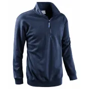 Fuori tutto - Felpa da Lavoro Mezza Zip Sottozero Smash 50200 Taglia 2XL Colore Grigio Melange Scuro