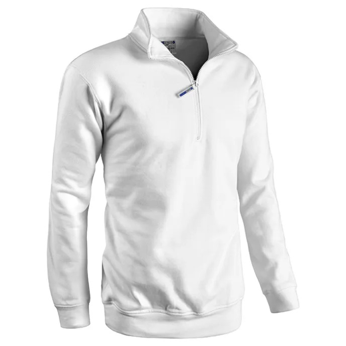 Fuori tutto - Felpa da Lavoro Mezza Zip Sottozero Smash 50200 Taglia 2XL Colore Grigio Melange Scuro