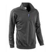 Fuori tutto - Felpa da Lavoro Mezza Zip Sottozero Smash 50200 Taglia 2XL Colore Grigio Melange Scuro