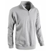 Fuori tutto - Felpa da Lavoro Mezza Zip Sottozero Smash 50200 Taglia 2XL Colore Grigio Melange Scuro