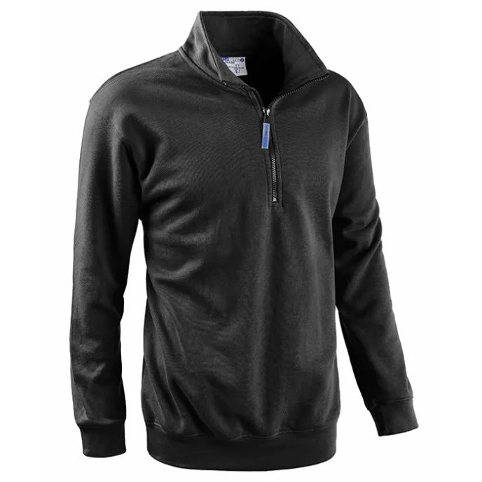 Fuori tutto - Felpa da Lavoro Mezza Zip Sottozero Smash 50200 Taglia 2XL Colore Grigio Melange Scuro