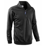 Fuori tutto - Felpa da Lavoro Mezza Zip Sottozero Smash 50200 Taglia 2XL Colore Grigio Melange Scuro