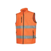 Gilet da Lavoro Softshell Multitasche Alta Visibilità U-Power Alcor HL373