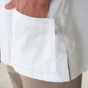 Casacca Sanitaria Giblor's Franco 24P03K414 100% Cotone