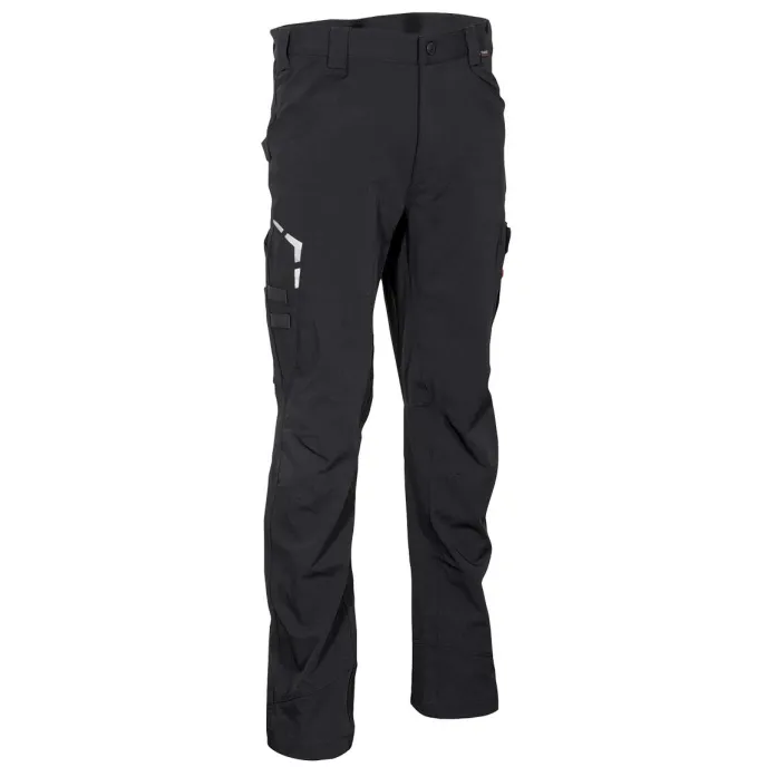 Fuori tutto - Pantaloni da Lavoro Multitasche Stretch Cofra Hagfors V592-0-02 Taglia 46 Colore Antracite Nero
