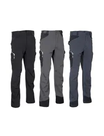 Fuori tutto - Pantaloni da Lavoro Multitasche Stretch Cofra Hagfors V592-0-02  taglia 58 colore nero nero
