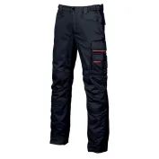 Fuori tutto - Pantaloni da Lavoro Multitasche U-Power Grin HY107DB colore grey meteorite taglia 56
