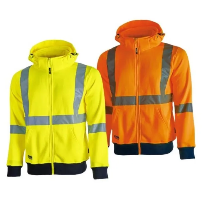 Fuori tutto - Felpa da Lavoro Alta Visibilità U-Power Melody HL180YF taglia M Colore Yellow Fluo