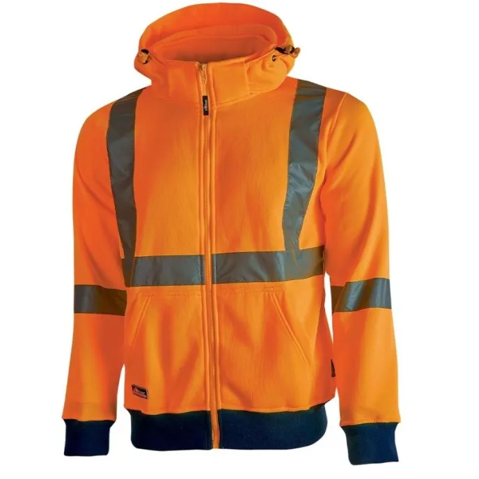 Fuori tutto - Felpa da Lavoro Alta Visibilità U-Power Melody HL180YF taglia M Colore Yellow Fluo