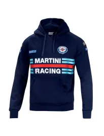 Fuori tutto - Felpa con cappuccio da lavoro Sparco Hoodie Martini Racing 01279 Taglia L Colore Rosso