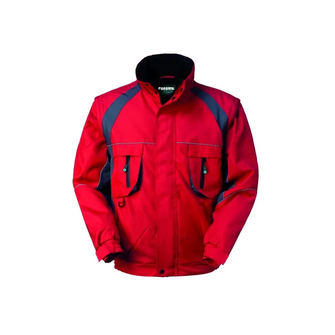 Fuori tutto - Giubbotto da Lavoro Multitasche Rossini Montana HH683 Taglia L Colore Rosso