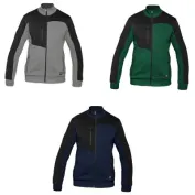 Fuori tutto - Felpa zip lunga da lavoro Multitasche Siggi Nilo 73MG0787/00-1089 taglia M colore Grigio