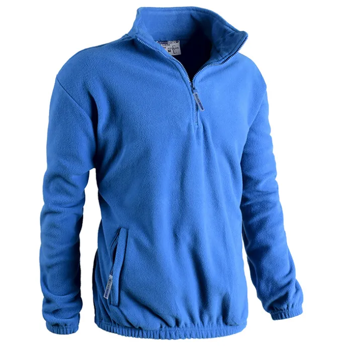 Fuori tutto - Felpa in Pile da Lavoro Mezza Zip Sottozero Svezia 7250 Taglia XL Colore Grigio Smoke