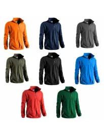 Fuori tutto - Felpa in Pile da Lavoro Mezza Zip Sottozero Svezia 7250 Taglia XL Colore Blu Royal